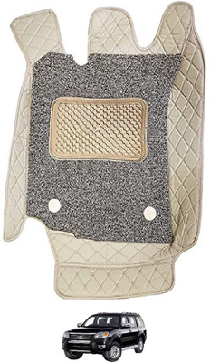 Euro Care Leatherite 7D Mat For  Ford Endeavour(Beige)