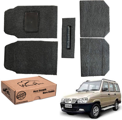 WolkomHome PVC Standard Mat For  Universal For Car(Black)