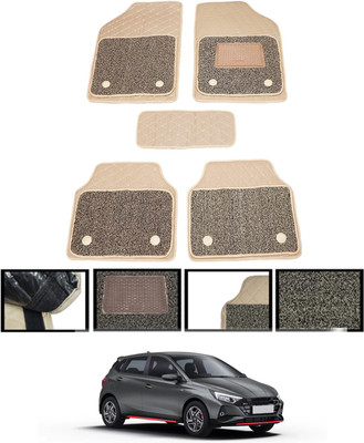 monolive Leatherite Standard Mat For  Hyundai Universal For Car(Beige)