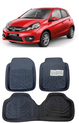 ARNEJA Polyutherine 3D Mat For  Honda Brio(Black)