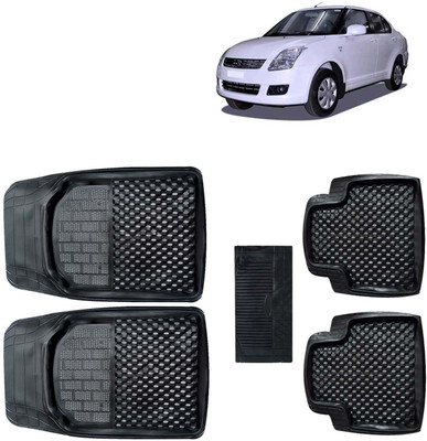 Kingsway PVC Tray Mat For  Maruti Suzuki Swift Dzire(Black)
