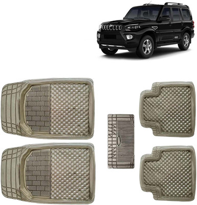 Kingsway PVC Tray Mat For  Mahindra Scorpio(Brown)