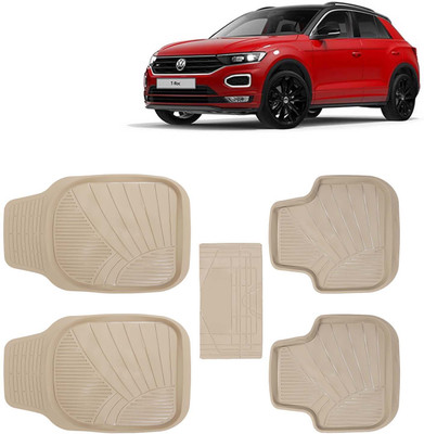 Kingsway PVC Tray Mat For  Volkswagen T-Roc(Beige)