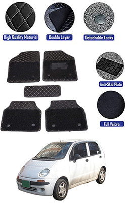 MATIES PVC 7D Mat For  Toyota Matiz(Black)