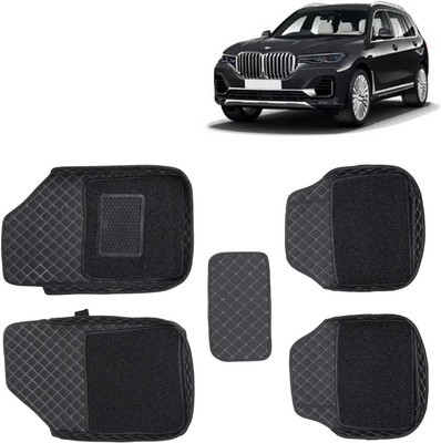 Kingsway Leatherite 7D Mat For  BMW X7 xDrive(Black)
