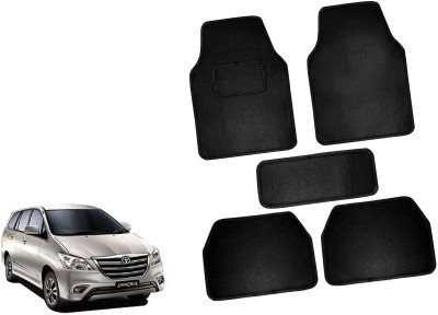 AUTO PEARL Polyester Standard Mat For  Honda Jazz(Black)