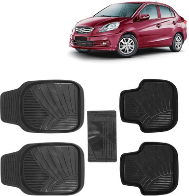 Kingsway PVC Tray Mat For  Honda Amaze(Black)