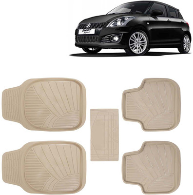 Kingsway PVC Tray Mat For  Maruti Suzuki Swift(Beige)