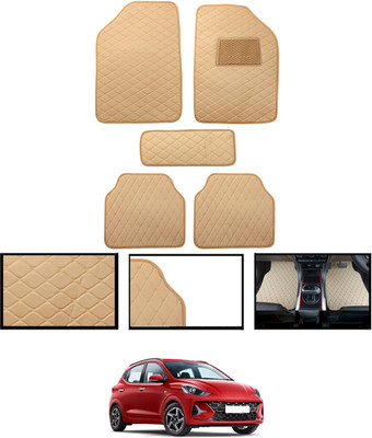 CCMM Leatherite Standard Mat For  Hyundai Grand i10 Nios(Beige)