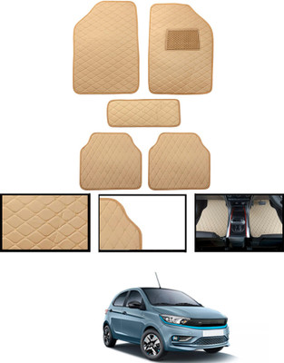 AYW Leatherite Standard Mat For  Mahindra Universal For Car(Beige)