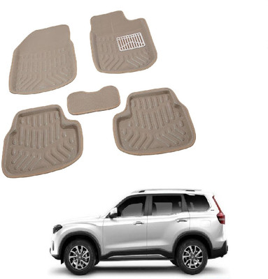 ROSHNEER ENTERPRISES PVC 3D Mat For  Mahindra Scorpio(Beige)