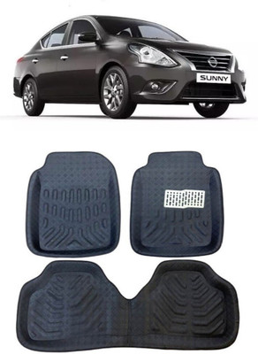 ARNEJA Polyutherine 3D Mat For  Nissan Sunny(Black)