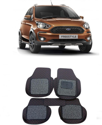 arneja trading company Leatherite 7D Mat For  Ford Freestyle(Red, Black)