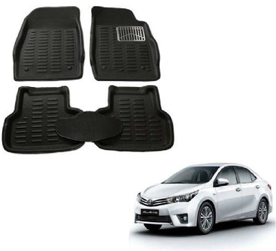 ROSHNEER ENTERPRISES PVC 3D Mat For  Toyota Altis(Black)