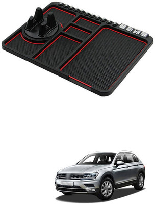 LOVMOTO Plastic Tray Mat For  Volkswagen Taigun(Multicolor)