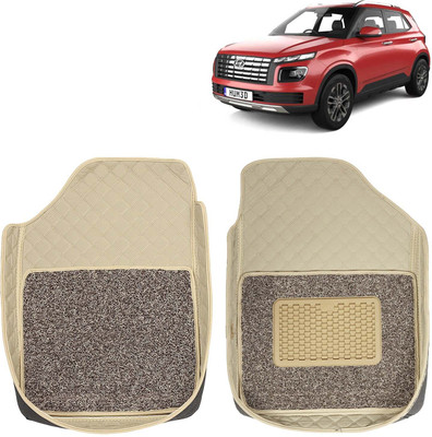 Kingsway Leatherite 7D Mat For  Hyundai Venue(Beige)