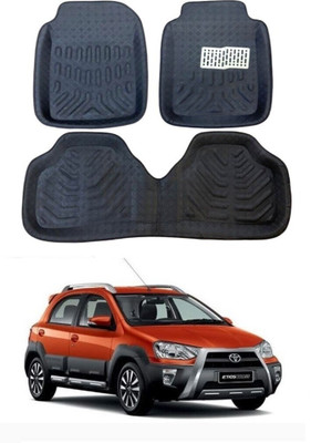 arneja trading company Polyutherine 3D Mat For  Toyota Etios Cross(Black)