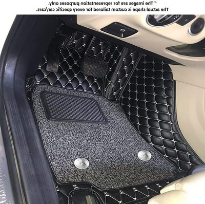 VIAZ VENTURES Leatherite 7D Mat For  Maruti Suzuki New Brezza(Black)