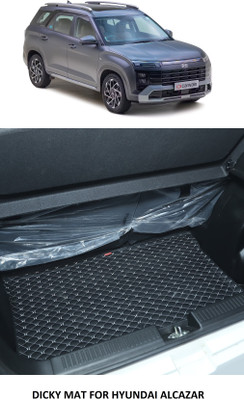 AUTOFIT Polyutherine 9D Mat For  Hyundai Alcazar(Black)