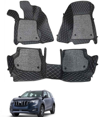 STYLE CHOICE Leatherite 7D Mat For  Mahindra XUV 700 (5 Seater)(Black)