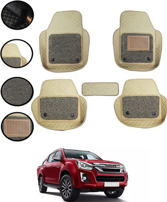 AYW Leatherite 7D Mat For  Isuzu Universal For Car(Beige)