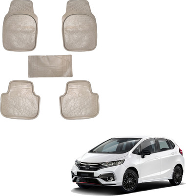 SS FOR YOUR SMART NEEDS Vinyl Standard Mat For  Honda Jazz(Beige)