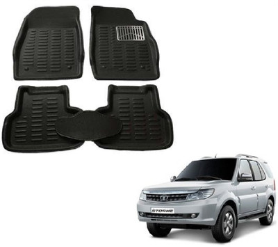 ROSHNEER ENTERPRISES PVC 3D Mat For  Tata Safari Storme(Black)