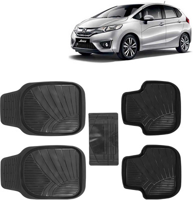 Kingsway PVC Tray Mat For  Honda Jazz(Black)