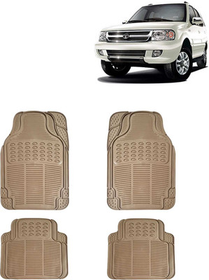 Kingsway PVC Standard Mat For  Tata Safari Dicor(Beige)