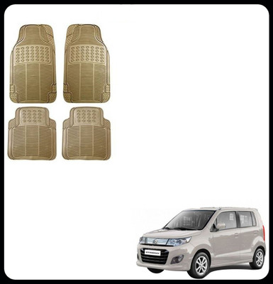 SEMAPHORE PVC, Rubber Standard Mat For  Maruti WagonR Stingray(Beige)