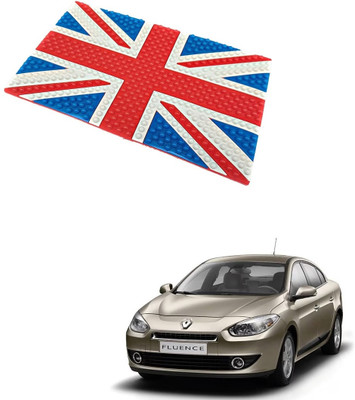 arneja trading company Rubber Standard Mat For  Renault Fluence(Multicolor)