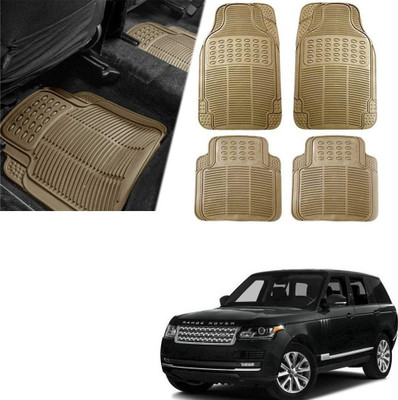 Znee Smart Rubber Standard Mat For  Universal For Car(Beige)