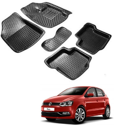 ROSHNEER ENTERPRISES PVC Tray Mat For  Volkswagen 1 Series(Black)