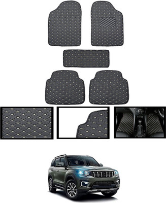 ABJD Leatherite Standard Mat For  Mahindra Universal For Car(Black)