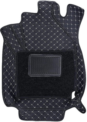 JAITRADERS Leather 7D Mat For  Toyota Glanza(Black)