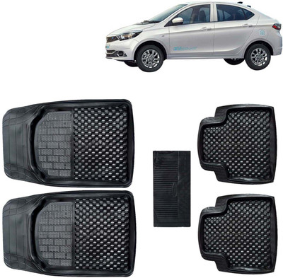 Kingsway PVC Tray Mat For  Tata Tigor EV(Black)