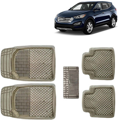 Kingsway PVC Tray Mat For  Hyundai SantaFe(Brown)
