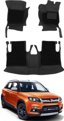 TOFIT ENTERPRISES Leatherite 7D Mat For  Maruti Suzuki Vitara Brezza(Black)