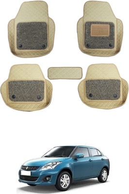 MATIES Leatherite 7D Mat For  Maruti Suzuki Swift Dzire(Beige)