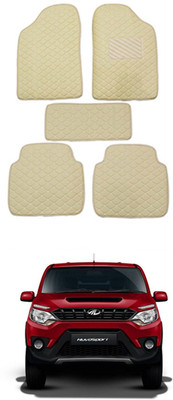 MATIES Leatherite Standard Mat For  Mahindra Nuvosport(Beige)