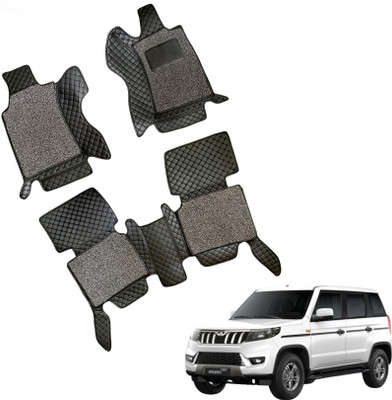 Mecarnic Leatherite 7D Mat For  Mahindra Bolero(Black)