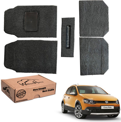 WolkomHome PVC Standard Mat For  Universal For Car(Black)
