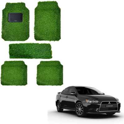 Oshotto Rubber, Plastic Standard Mat For  Mitsubishi Lancer(Green)