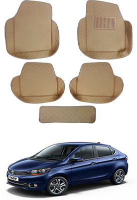 AYW Leatherite 7D Mat For  Tata Tigor(Beige)