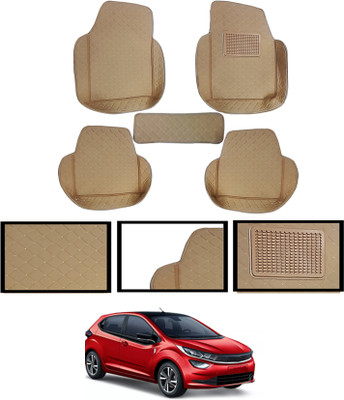 AYW Leatherite 7D Mat For  Tata Altroz(Beige)