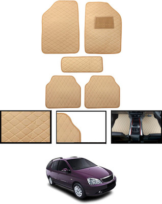 MATIES Leatherite Standard Mat For  Tata Indigo Marina(Beige)