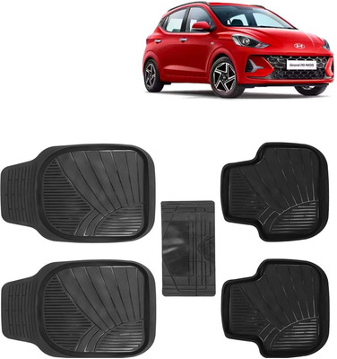 Kingsway PVC Tray Mat For  Hyundai Grand i10 Nios(Black)