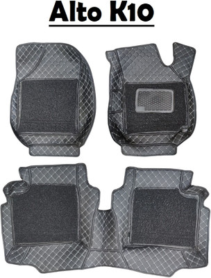 TOFIT ENTERPRISE Leatherite 7D Mat For  Maruti Alto K10(Black)