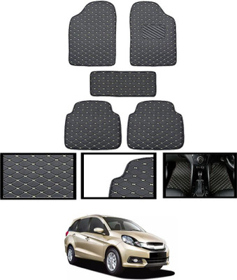 zplus Leatherite Standard Mat For  Honda Universal For Car(Beige)