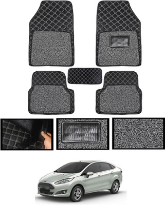 MATIES Leatherite 7D Mat For  Ford Fiesta(Black)